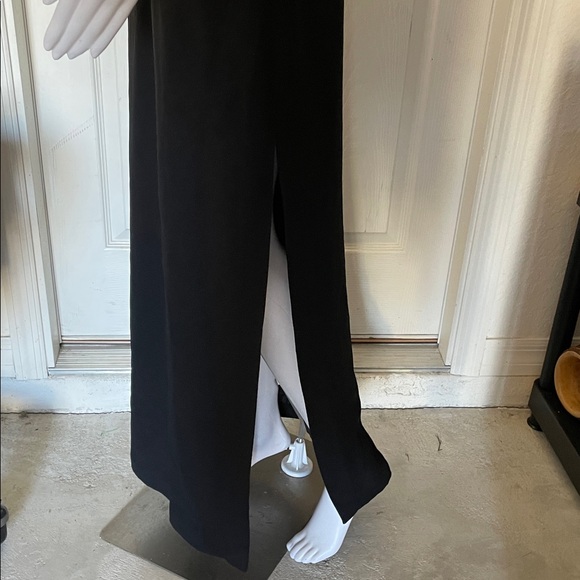 Gianni Versace Vintage 90’s Versus long Black Sleeveless Cutout sides dress 2/4 - Picture 14 of 15